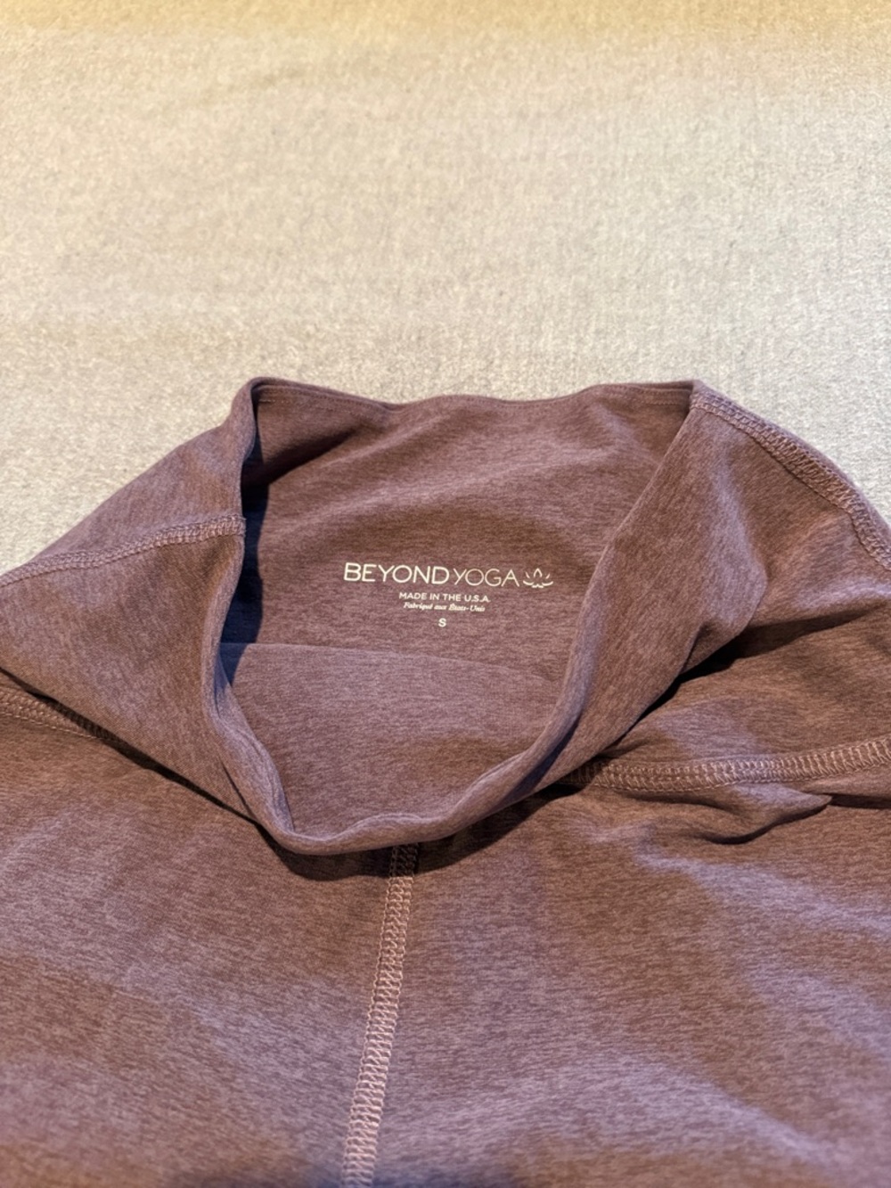 Beyond Yoga Purple leggings